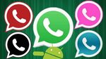 como deixa o whatsapp cor de rosa - YouTube